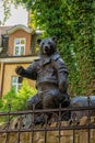 Monument of Bear Wojtek in Sopot Poland