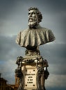 Monument of Benvenuto Cellini in Firenze