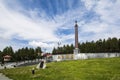 The monument on the border of Europe and Asia near Pervouralsk, Sverdlovsk oblast, Russia