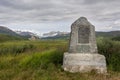 Monument of Brigadier General Richardson on Alaska