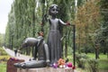 Monument Broken Doll and Toys in memory of children executed in Babi Yar during World War II at Babyn Yar, Kyiv Ukraine