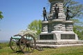 Monument & Cannon Royalty Free Stock Photo