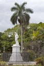Monument of Carlos Manuel de Cespedes, first president ,in the center of city, Havana, Cuba