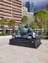 Monument Cat Sculpture City Monaco