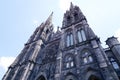 Monument cathedral in Clermont-Ferrand city in France Royalty Free Stock Photo