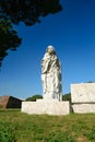 Monument of Catherine da Siena in Rome Royalty Free Stock Photo