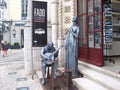 Monument celebrating Fado in Lisbon, Portugal