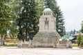 The monument on the central spare Koprivshtitsa in Bulgaria