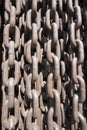 the monument of chains in Budapest Royalty Free Stock Photo