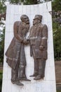 Monument Chekhov characters of the works of Anton Pavlovich Chekhov in Yalta, 09/05/2019, Yalta, Crimea