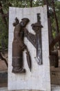 Monument Chekhov characters of the works of Anton Pavlovich Chekhov in Yalta, 09/05/2019, Yalta, Crimea