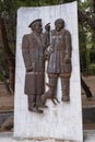 Monument Chekhov characters of the works of Anton Pavlovich Chekhov in Yalta, 09/05/2019, Yalta, Crimea