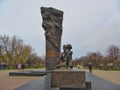 Monument in Cherepovets, Russia Royalty Free Stock Photo