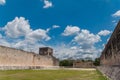 Monument of Chichen Itza pyramid Mexico Yucatan