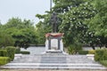 Monument Chom Phon Srit Thanarat in Khon Kaen in Thailand