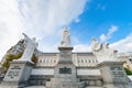 Monument of Christianity founders in Kievan Rus in Kiev, Ukraine