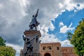 Monument of Christopher Columbus Royalty Free Stock Photo