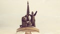 The monument in the city of Cheboksary.