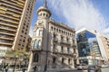 Monument classic building,edifici de la punxa,Tarragona,Spain. Royalty Free Stock Photo