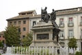 Monument of Columbus and Queen Isabel the catholic