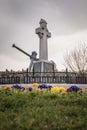 Monument commemorates the lives of all persons lost at sea in Howth