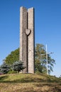 Monument commemorating the battle of Plowce in 1331. Plowce