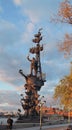 Monument In commemoration of the 300th anniversary of the Russian Navy in Moscow