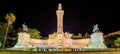 Monument of the 1812 Constitution in Cadiz, Spain Royalty Free Stock Photo