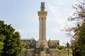 The monument of the constitution of Cadiz Royalty Free Stock Photo