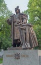 Monument cossack hetman Pylyp Orlyk. Kiev Royalty Free Stock Photo