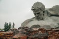 The Monument of Courage in the Brest Fortress Royalty Free Stock Photo