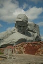 The monument `Courage` in the Brest fortress Royalty Free Stock Photo