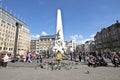 The monument on Dam in Amsterdam Netherlands