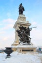 Monument de Samuel de Champlain statue in Quebec City