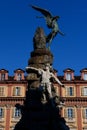 Statue in Turin Italy Royalty Free Stock Photo