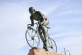 Monument dedicated to the grat cyclist Marco Pantani