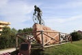 Monument dedicated to the grat cyclist Marco Pantani