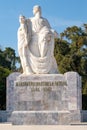 Monument dedicated to the heroes fallen defending Chapultepec castle in Mexico City