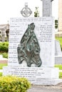 Monument dedicated to the people who died on hunger strike in 1981 in Glasnevin Cemetery, Ireland