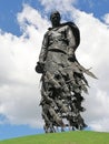 This monument is dedicated to a Soviet soldier.