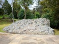 A monument dedicted to the British Legion who helped Simon Bolivar`s army win independence for Colombia at the Puente de Boyaca