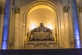 Monument, depicting a seated Genghis Khan Royalty Free Stock Photo