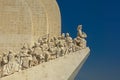 Detail of the monument of the Discoveries, Lisbon, Portugal Royalty Free Stock Photo