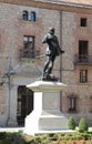 Monument of don alvaro de bazan, madrid Royalty Free Stock Photo