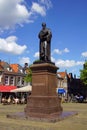 Monument of Dutch lawyer and statesman Hugo Grotius .