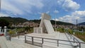 Monument in Echinos in Xanthi, Evros Thraki Greece