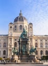 Monument of Empress Maria Theresia in front of Art History Museum in Vienna