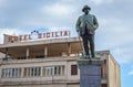 Monument in Enna town, Sicily in Italy