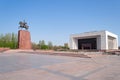 Monument Epic of Manas on Ala-Too Square Royalty Free Stock Photo