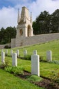 Monument at Etaples Military Cemetery, France. Royalty Free Stock Photo
